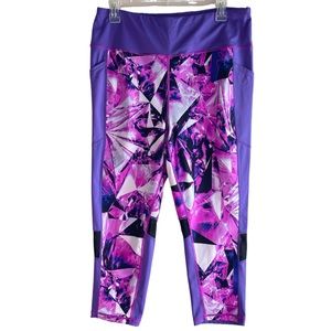 LLR 1X RISE Fearless Cropped Fitness Legging
